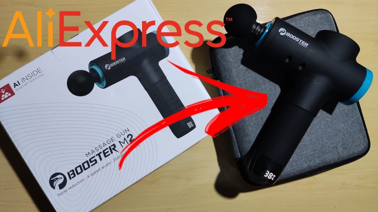 Unboxing Pistola Massageadora Booster M2 - Ela é melhor que a Phoenix A2?