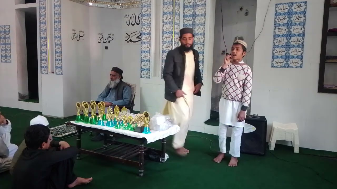 ختم نبوت صلی اللہ علیہ والہ وسلم پر خوبصورت دلچسپ کلام محمد عمر بن وارث علی