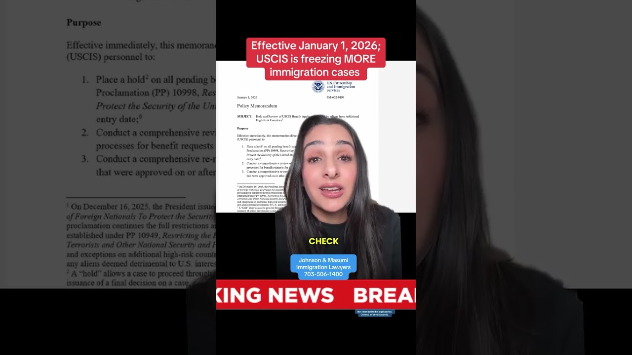 🚨 MAJOR USCIS POLICY CHANGE &mdash; EFFECTIVE JANUARY 1, 2026 🚨