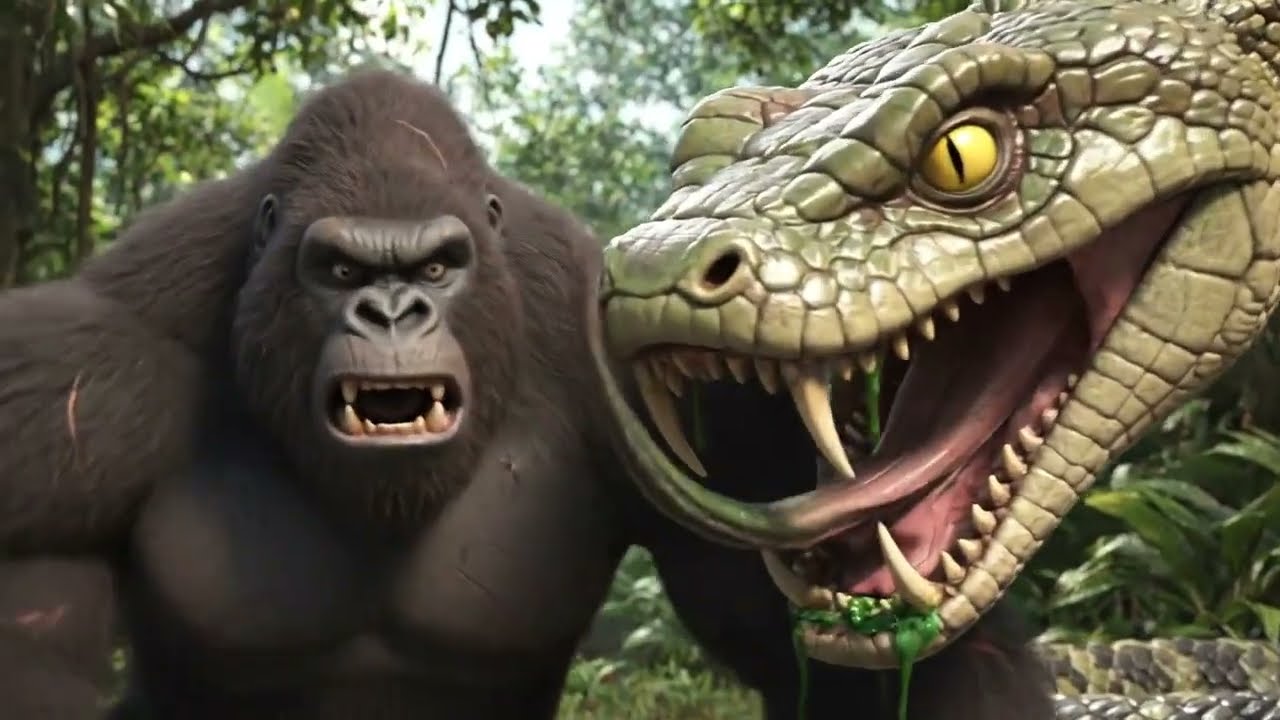 Epic Battle: Kaiju Kong Clash King Kong vs Titanoboa | The Most Dangerous Hunt Yet