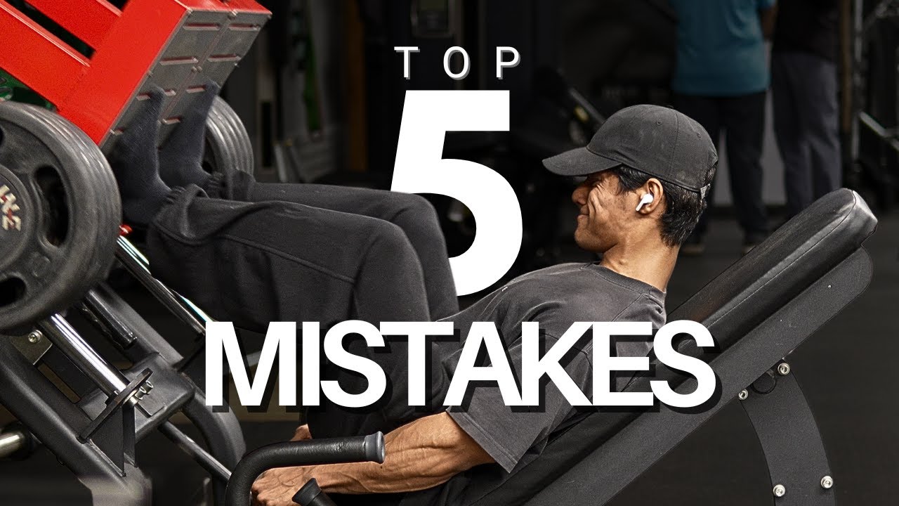 Top 5 Muscle Building & Diet Mistakes I Made as a Beginner