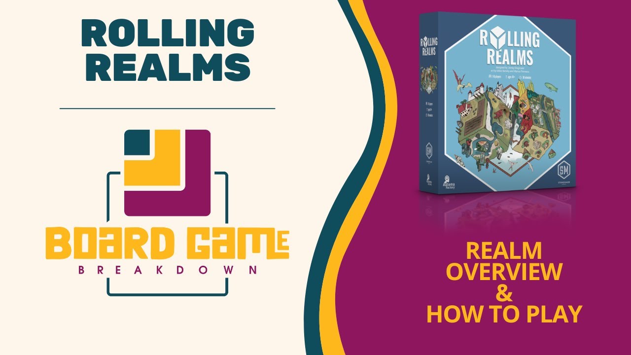 Board Game Breakdown - How to Play Rolling Realms