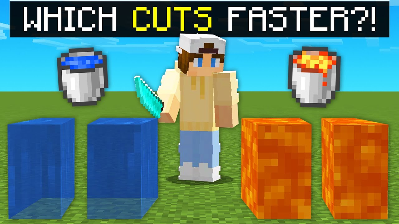 Minecraft, But We CUT Open Blocks...