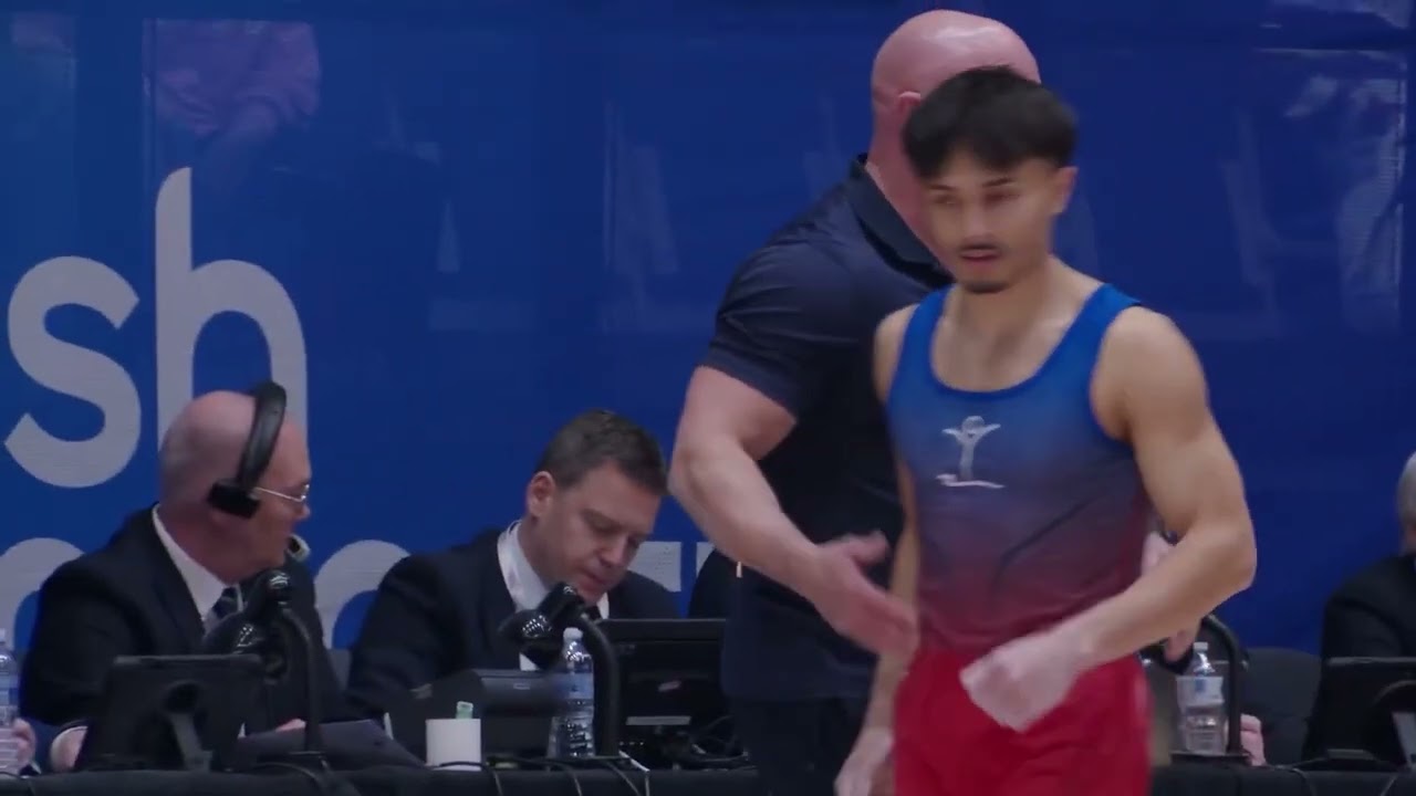 Jake Jarman. 2026 British Championships. EF. VT1