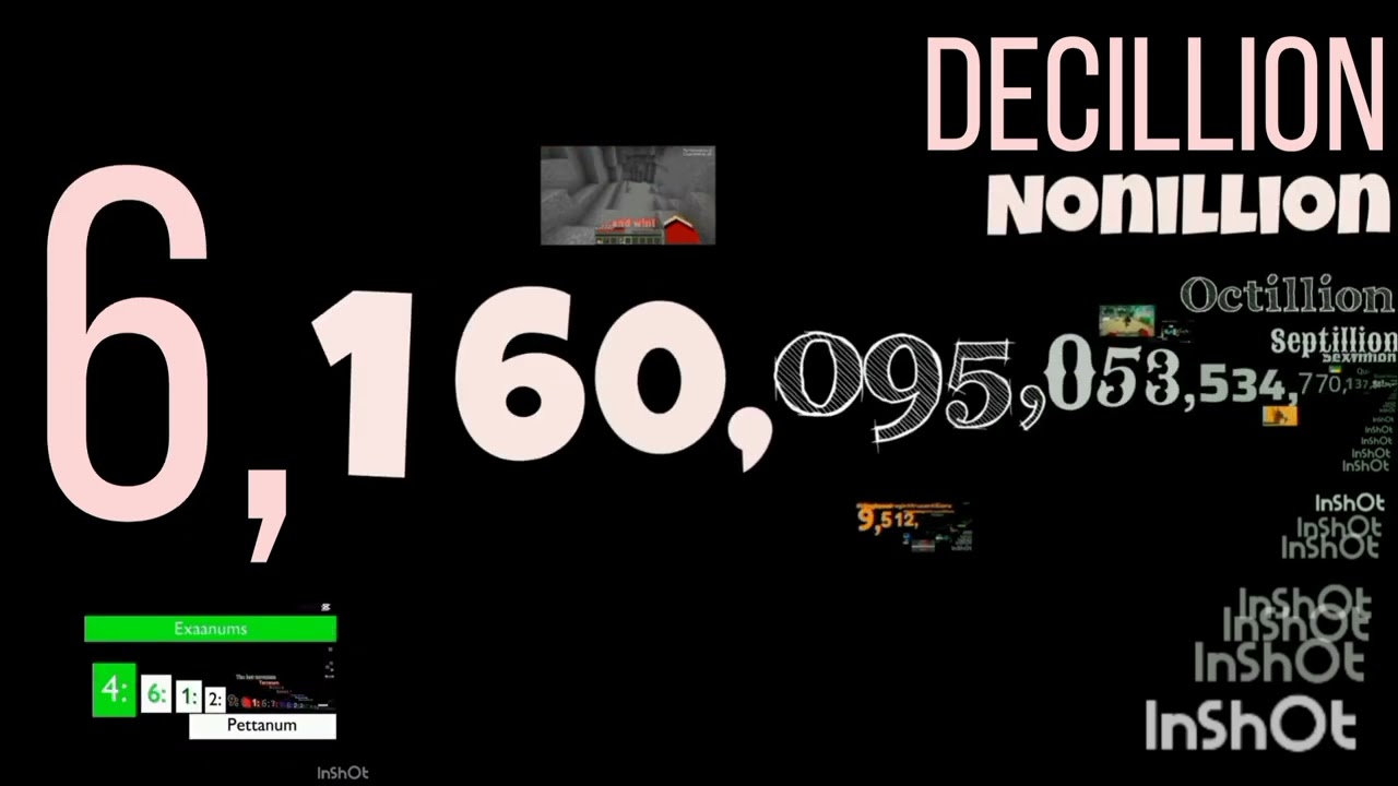1 To 1 Centillion With Sounds (11/100 Undecillion)