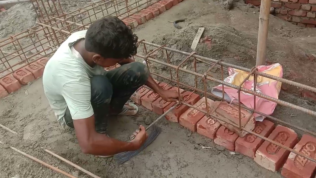 न्यू मकान में किस तरह से भीम डालना चाहिए#trend #construction #funny ##