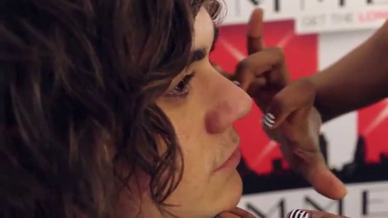 XFactors Foxy Frankie gets his Guyliner on with Rimmel