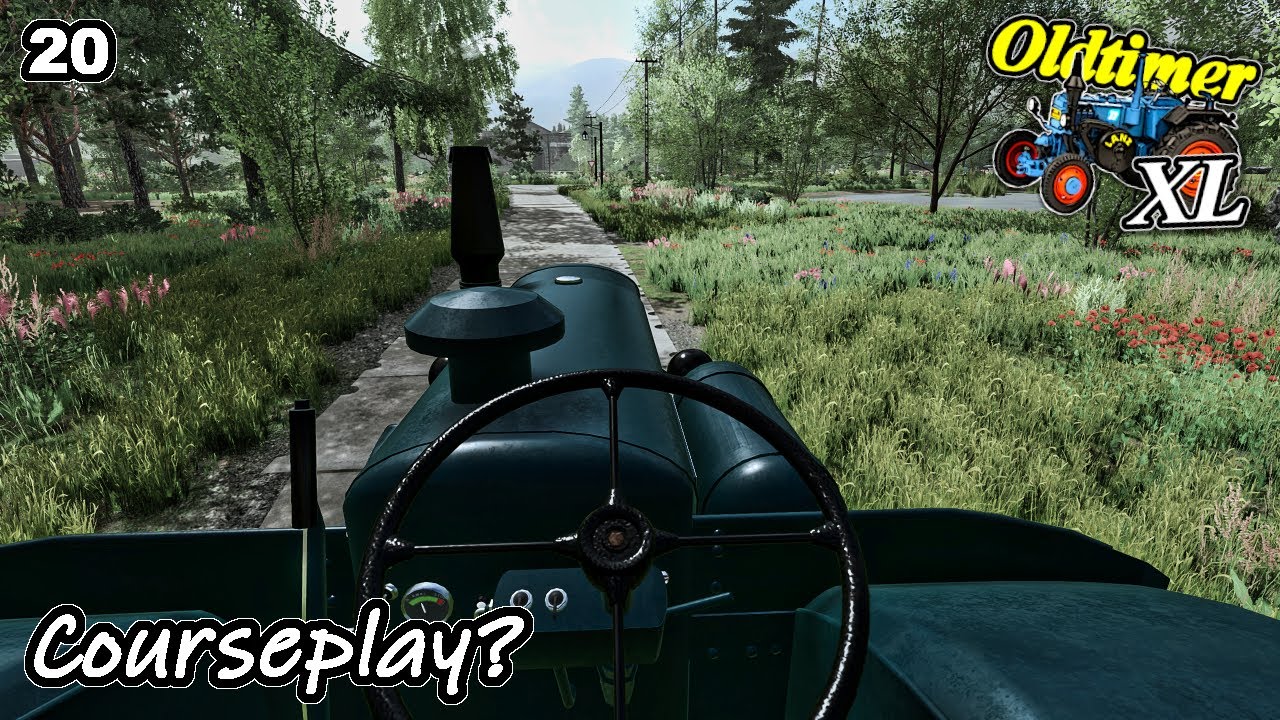 LS22 Oldtimer XL: Kann COURSEPLAY mit dem LANZ BULLDOG | #19 | Landwirtschafts Simulator 22