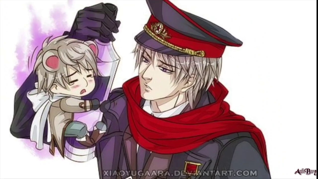 1p & 2p Hetalia // The Other side // Collab