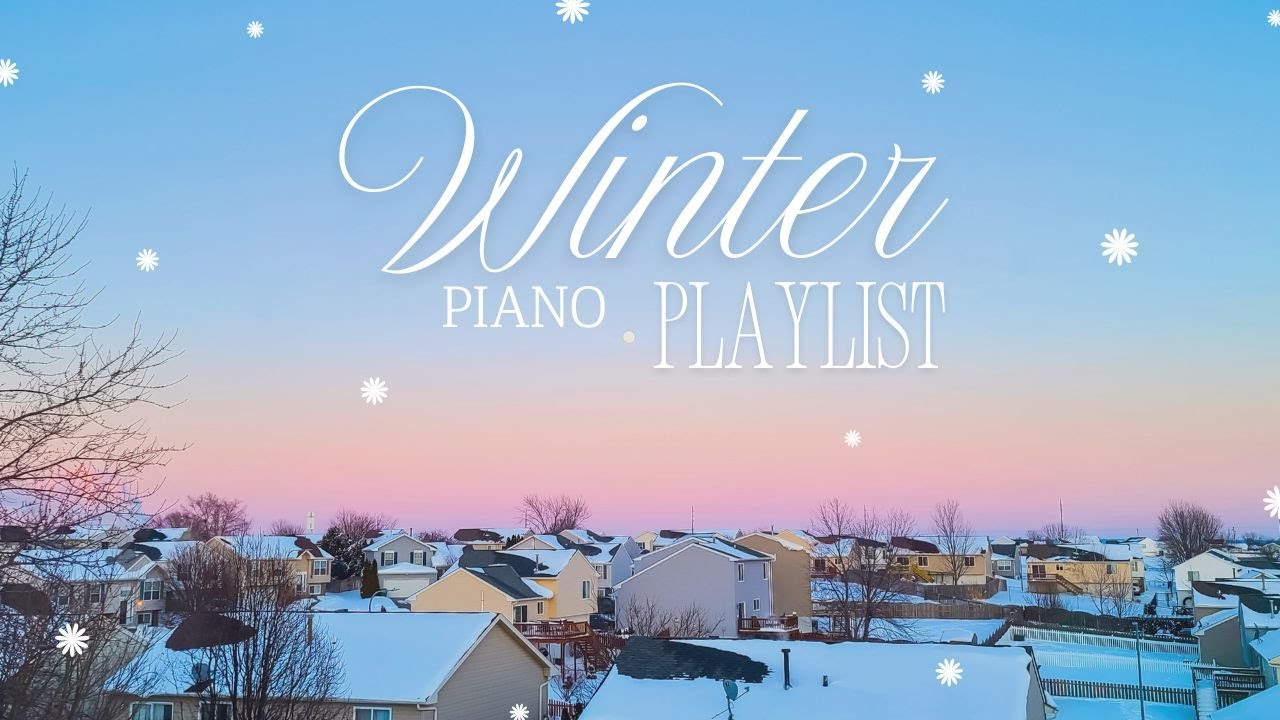 ❄️Relaxing 🌨️ Snowfall and Piano 🎹 Ambience | No Commentary