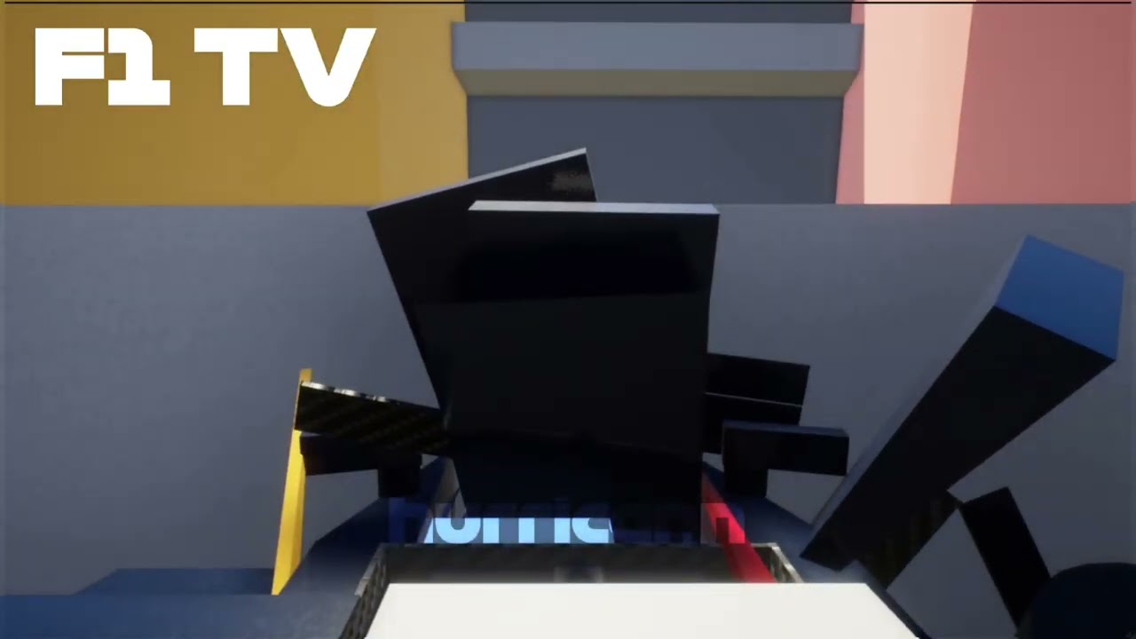 F1 2015 Monaco Max Verstappen Crash remade in Brick Rigs