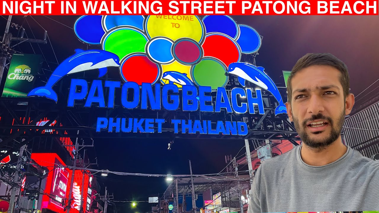 Night fun life in Bangla Walking Street patong beach | Phuket | Thailand