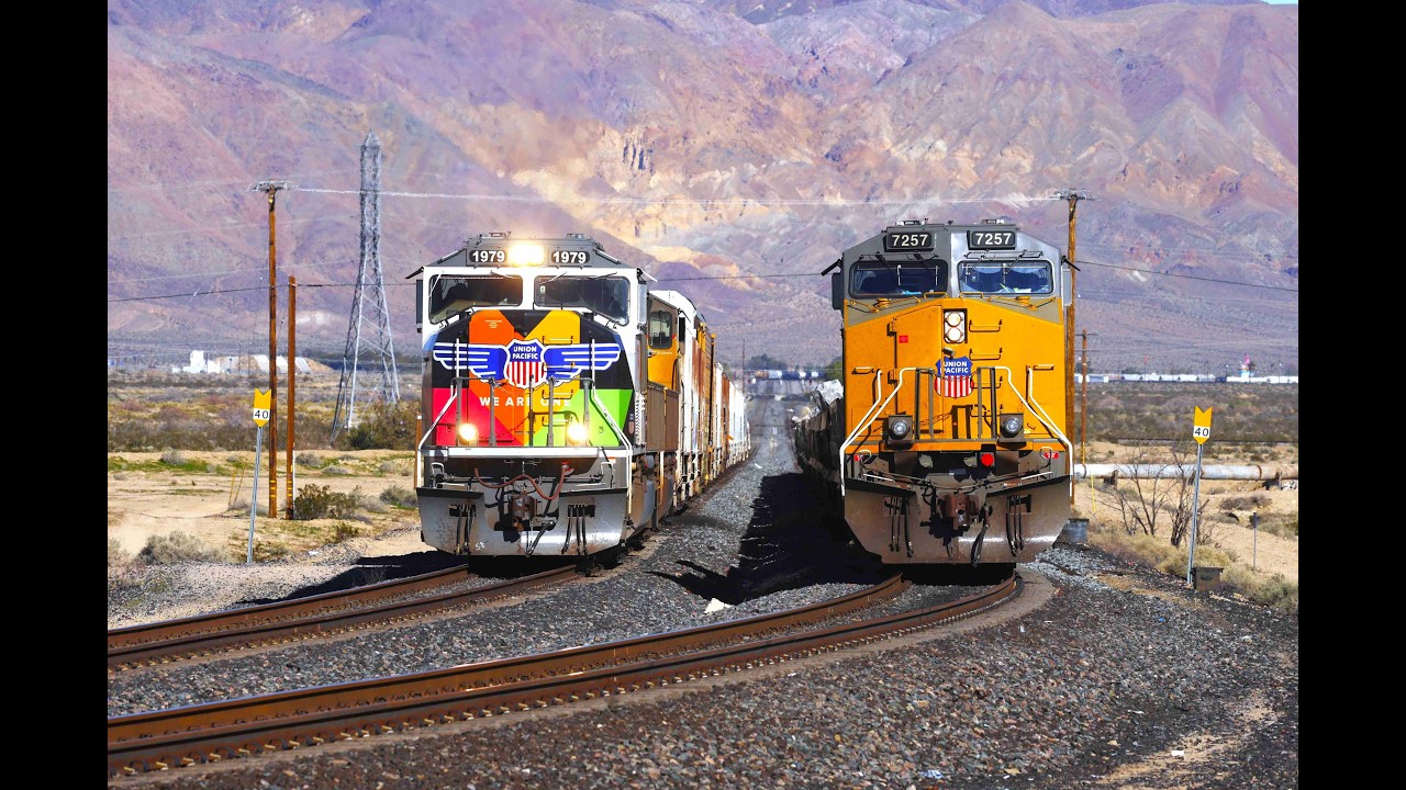 Railfanning around Daggett January 15th and 16th, 2026