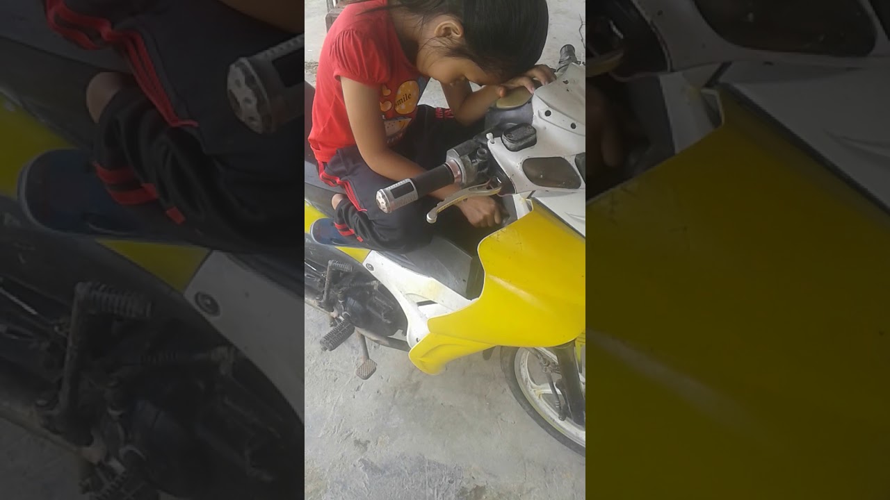 Berangan motosikal.....haa