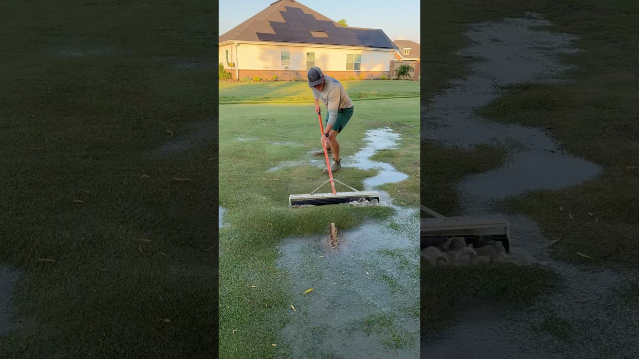 Water Squirting out of Bubble in my Lawn