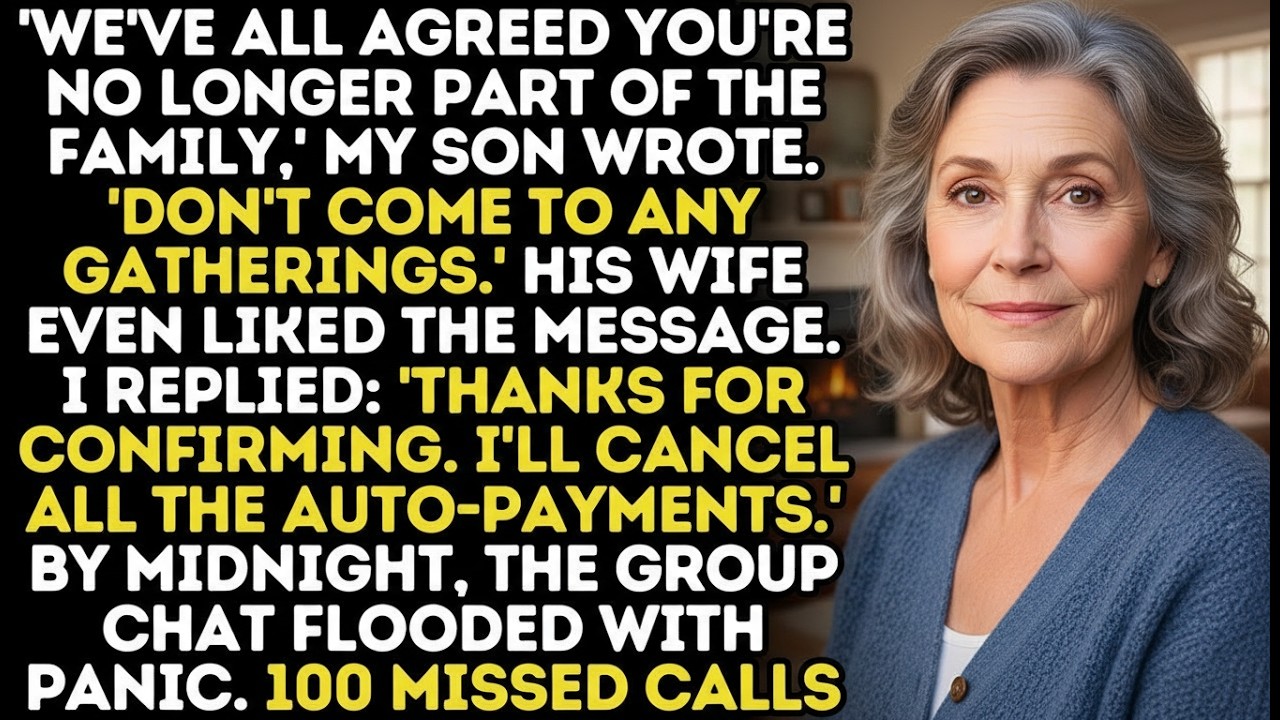 My Son Wrote: 'We've Agreed You're No Longer Part Of This Family. Don't Come To Any Gatherings'