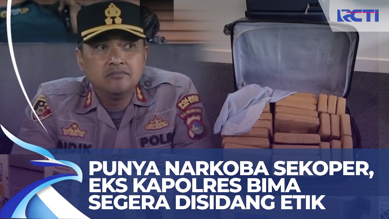 Terbongkar! Punya Narkoba Sekoper, Eks Kapolres Bima Segera Disidang Etik