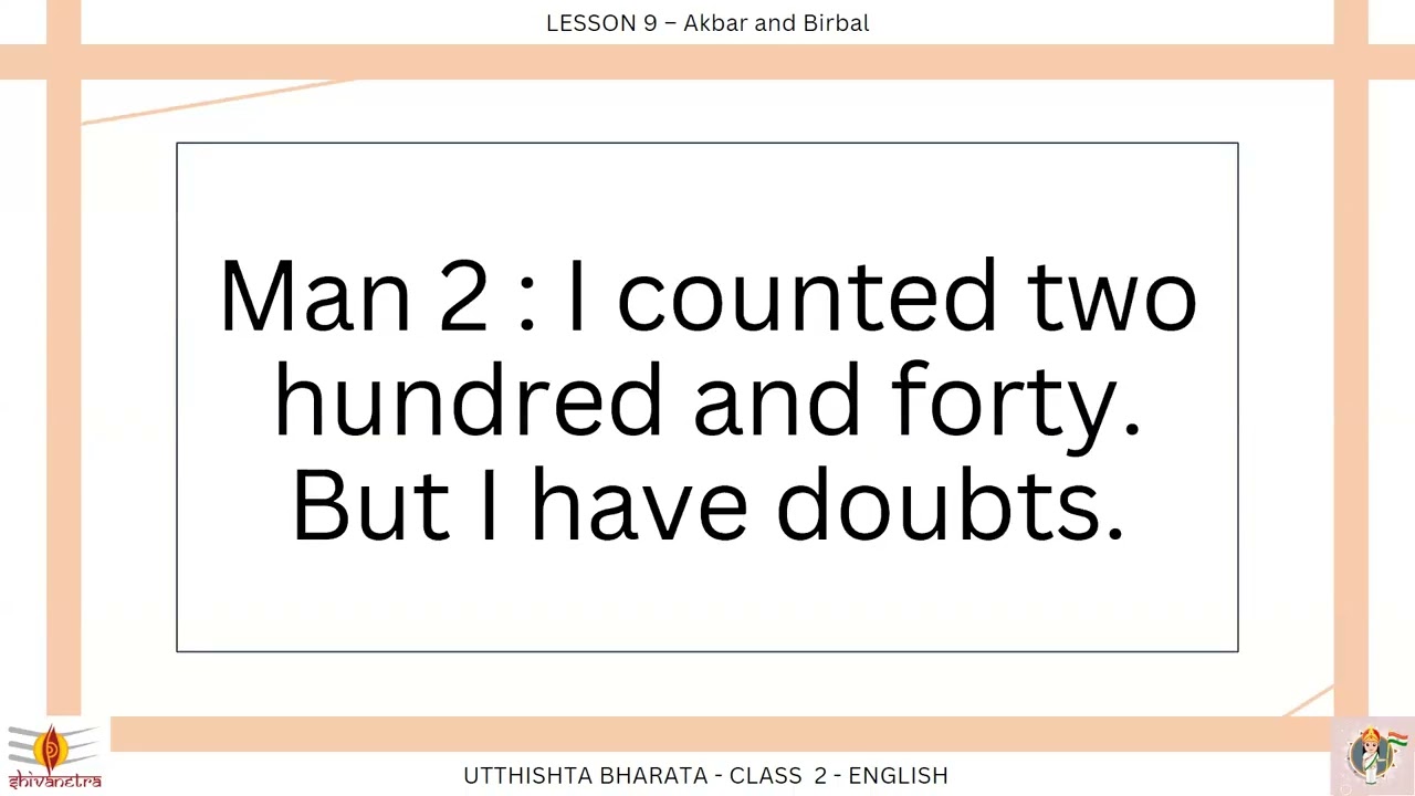English Class 2 | Lesson 9  - Prose