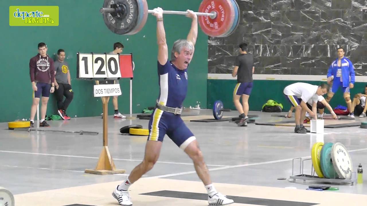 halterofilia campeonato navarro 2016 camara lenta 1