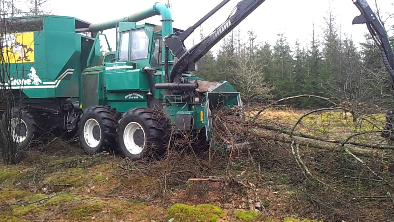 Silvatec chipper 20cube 7 mins