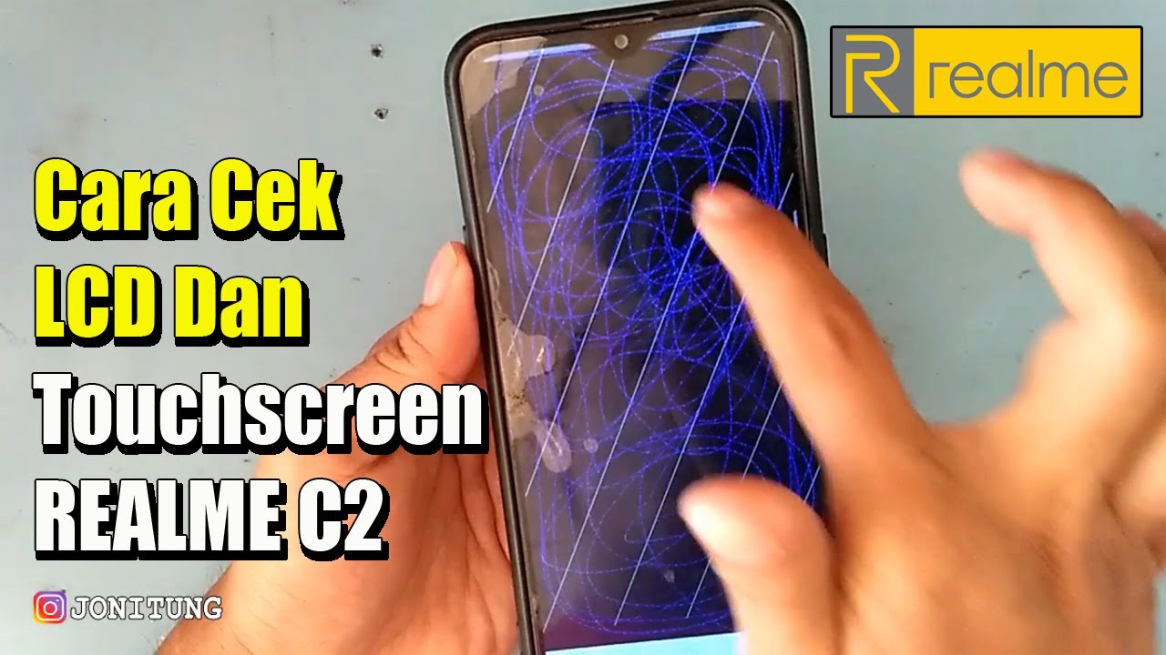 Cara CEK LCD Dan TOUCHSCREEN REALME Realme C2