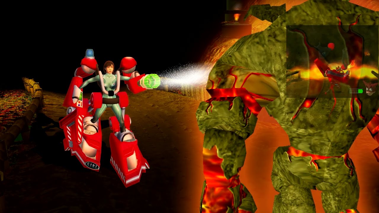 VS Fire Crunch Bandicoot!
