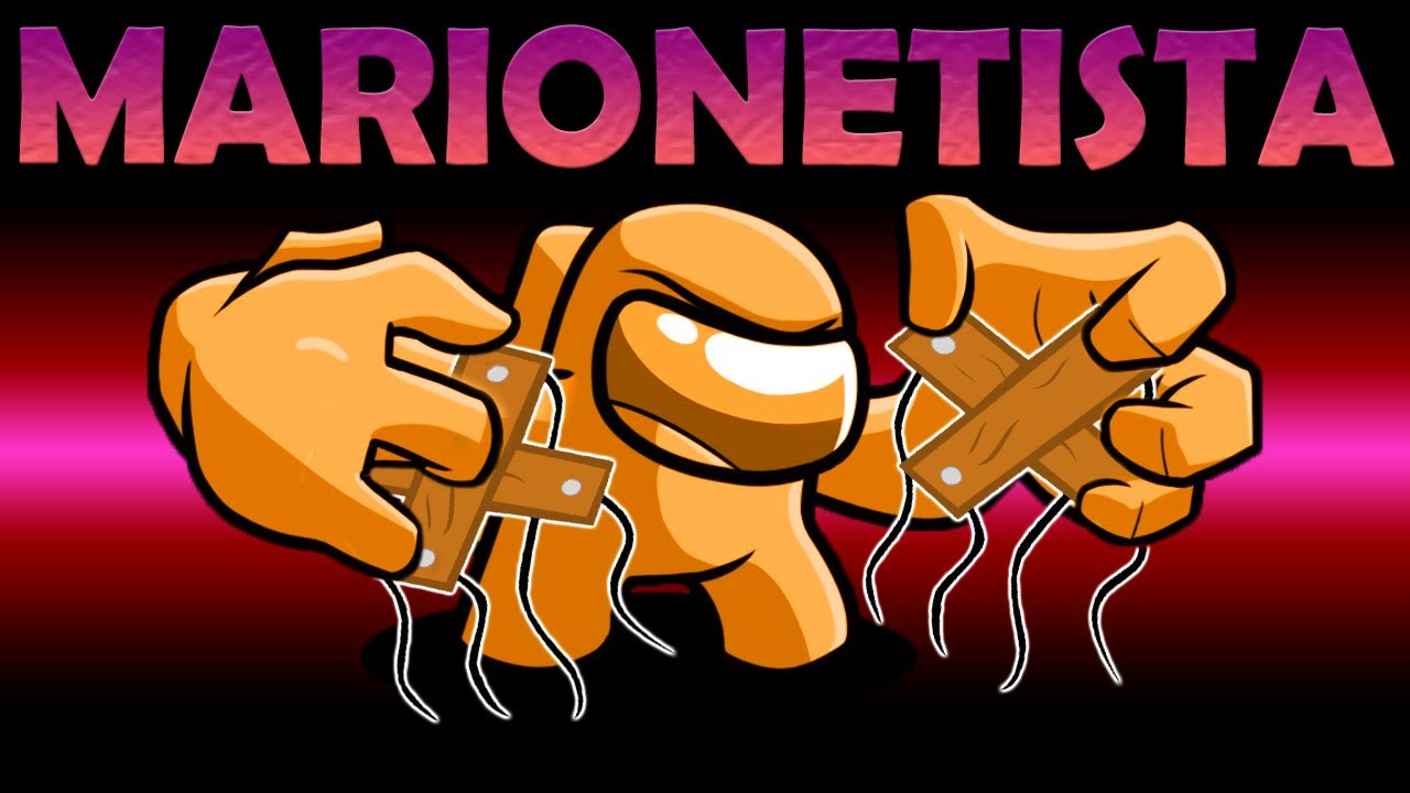 Virei o MARIONETISTA IMPOSTOR e CONTROLEI QUEM MORRE no Among Us Mod