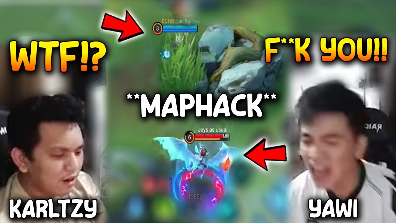ECHO KARLTZY AND YAWI ARE ANGRY AFTER MEETING THIS MAPHACKER IN RANKED...😂