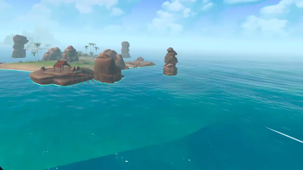 Playing sail VR with my cousin Liam 