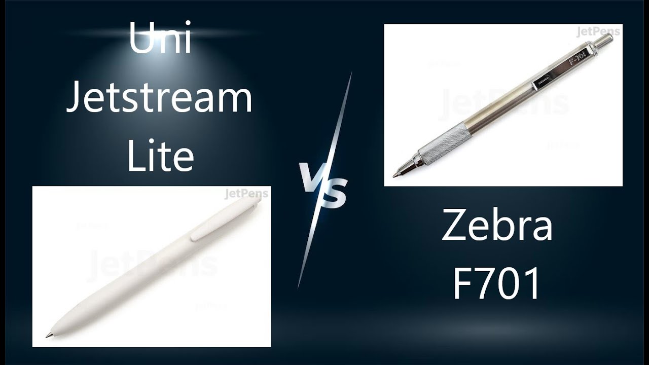 perfect pen episode #5 jetstream lite vs zebra f701.