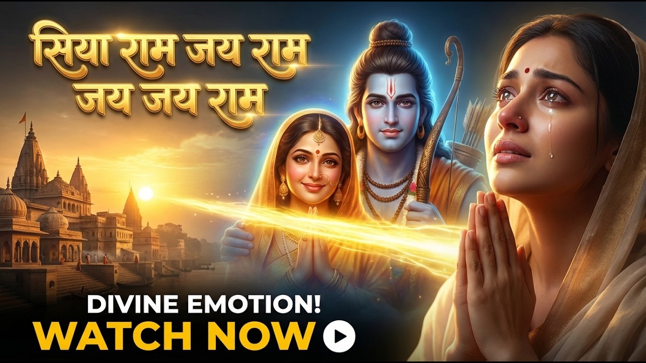 सिया राम जय राम जय जय राम / Ram Bhajan I Akhand Ram Dhun, Bhakti Song, Heart-Touching Divine Bhakti”