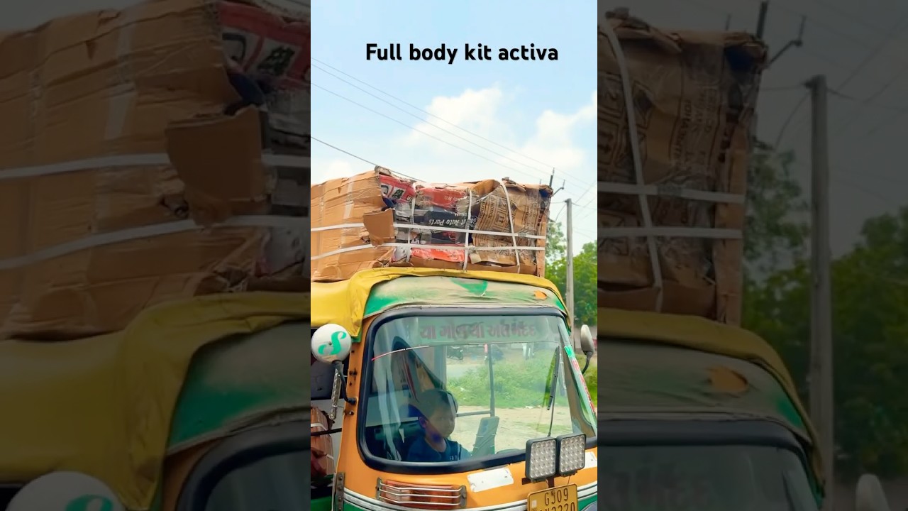 Activa 3G heavy body kit #automobile