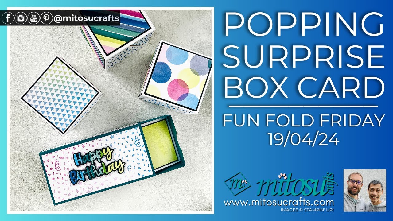 Learn How To Make A Popping Surprise Box Card