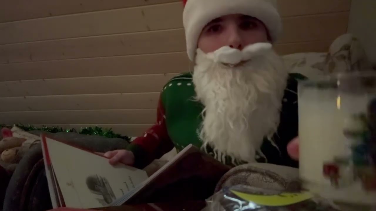 Santa Reading The Night Before Christmas By Clement C. Moore Illustrated By Christian Birmingham 