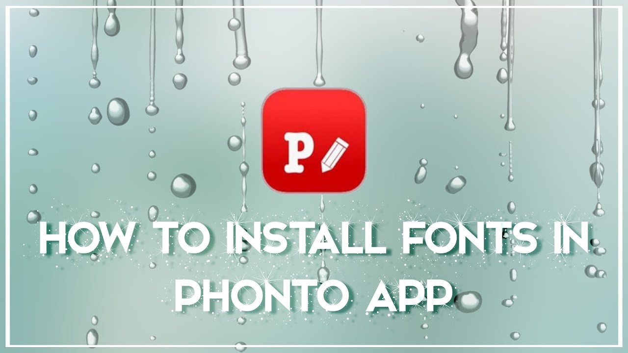 How to add custom fonts on Phonto app | Simran's Editing World