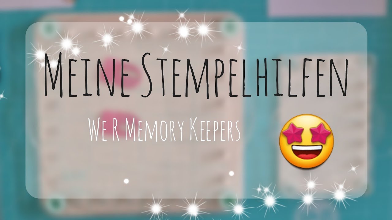 [#fraupechsbastelkram] Stempelhilfe von We R | # 2.30