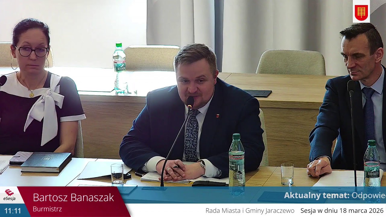 XXVII Sesja Rady Miasta i Gminy Jaraczewo (9 kadencja)