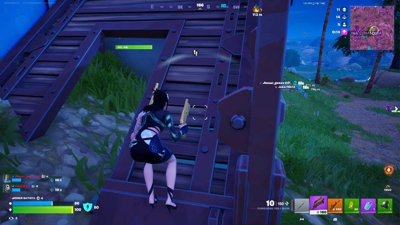 Fortnite Trocação Vitória Em Trio C7 T1