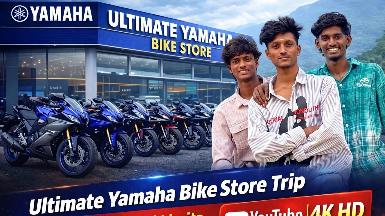 ⚡️Yamaha bike store room la iruthu or trip porma💯💥woww ❤️‍🔥
