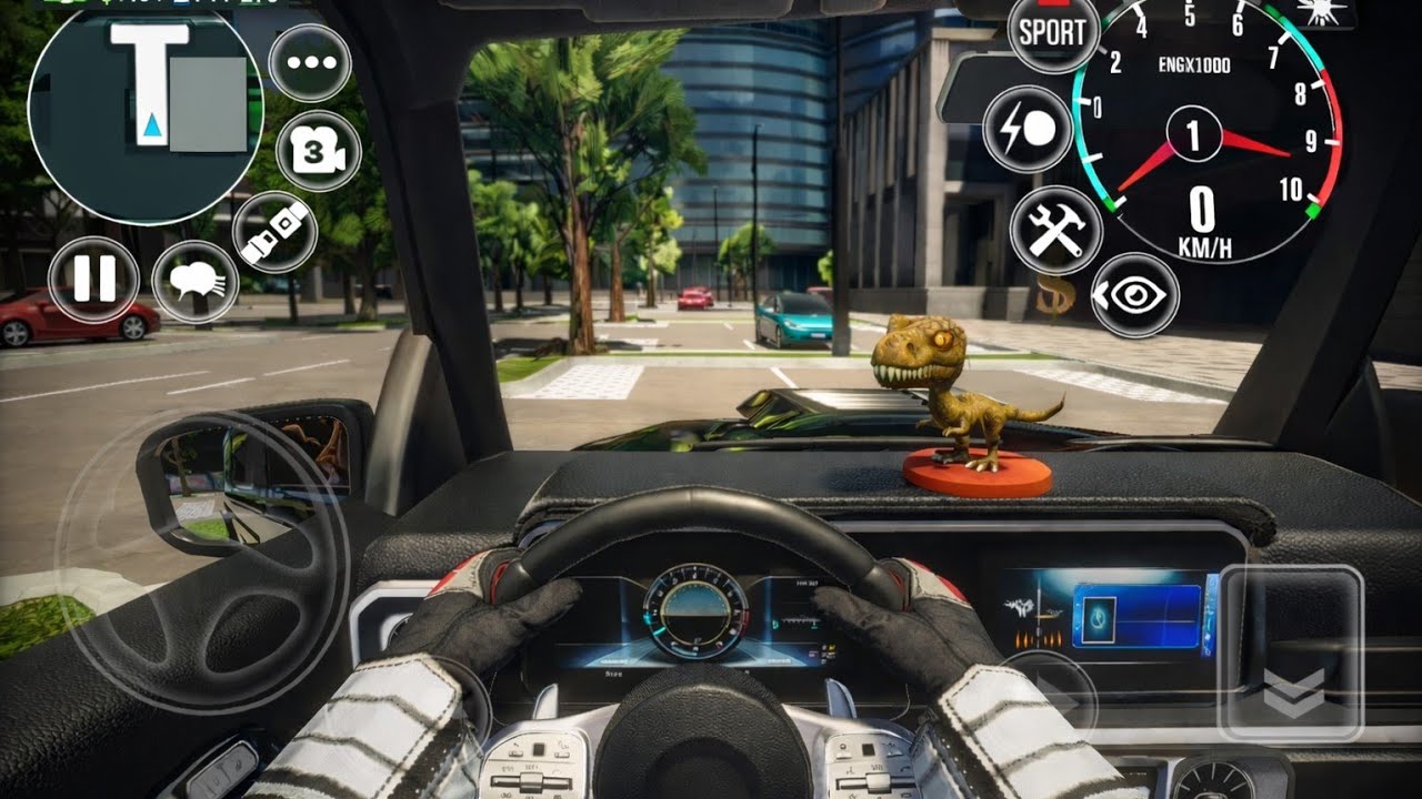 car driving school evo. pov driving  G wagon 