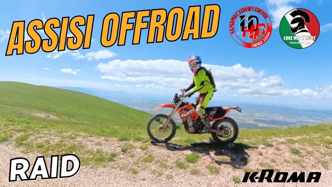 ASSISI e UMBRIA OFFROAD in MOTO - RAID - rhapsody vlog 011