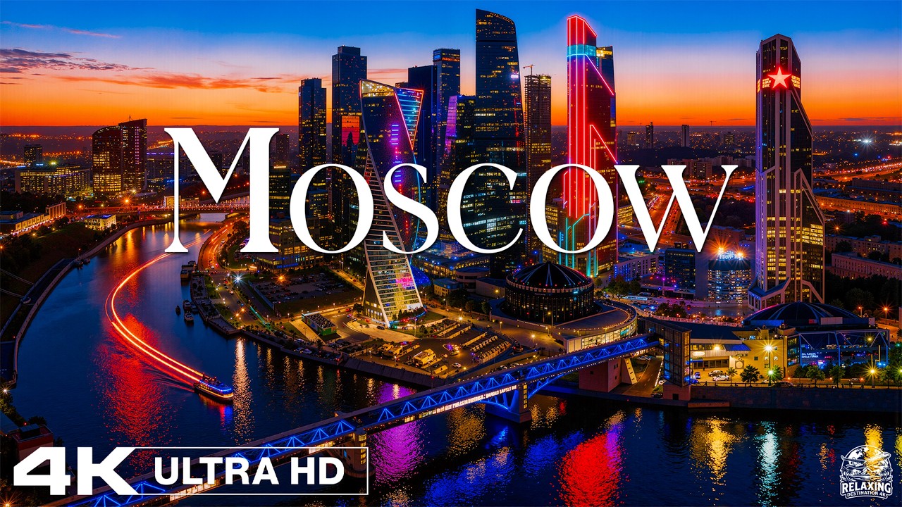 Москва 2026 4K 🇷🇺 | Красная площадь, Кремль и современная Россия