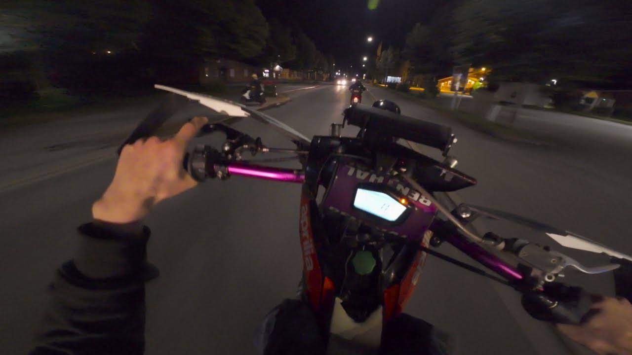 Aprilia SX 88Br Lauantai kruisailua POV