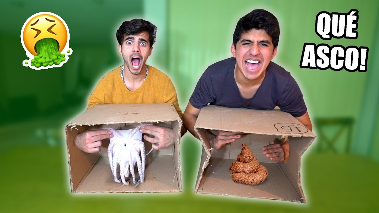 QUÉ HAY EN LA CAJA? **reto asqueroso**