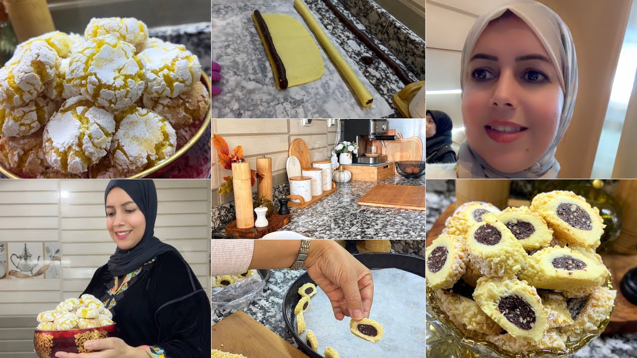 تحضيرات العيد💥حلوة التمر وغريبة السميدة الكوك مع أسرار  لي تخليهم ناجحين😍هذا هو الروتين لي محتاجين💕