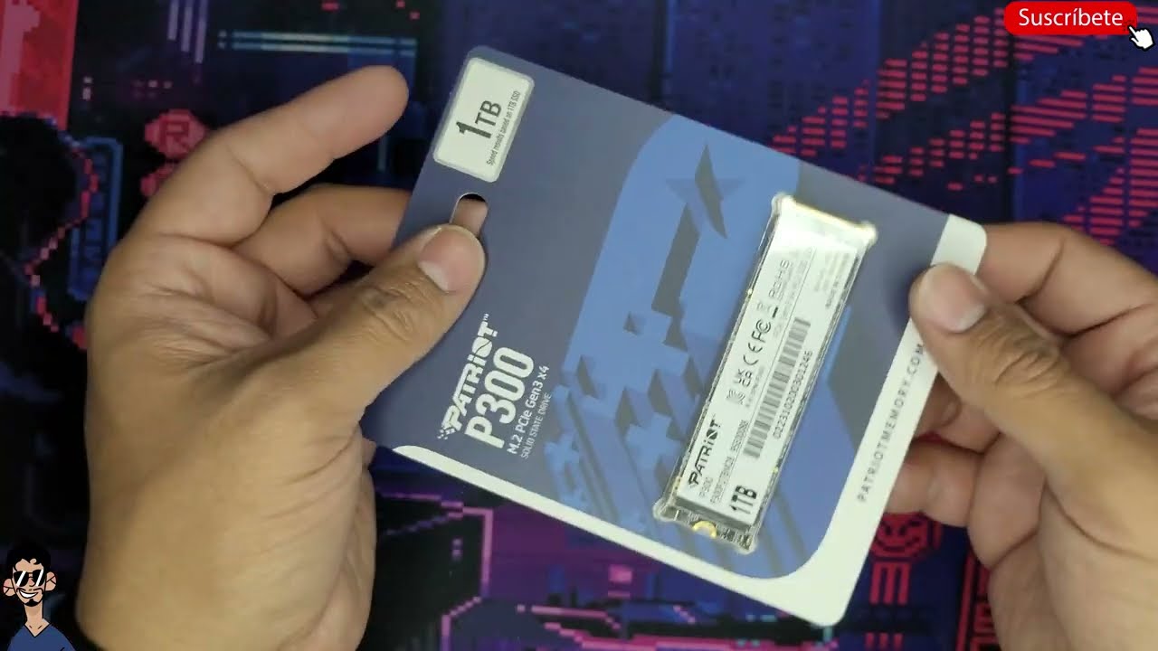 Unboxing - Pruebas de Velocidad: NVMe M.2 Patriot P300 1TB