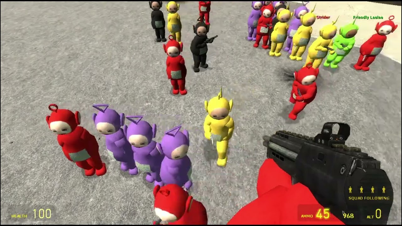 gmod with teletubbies addons🤩