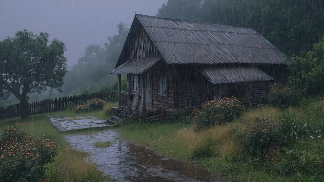 Gentle Rainfall for Peaceful Sleep, Emotional Relaxation, and Mental Clarity