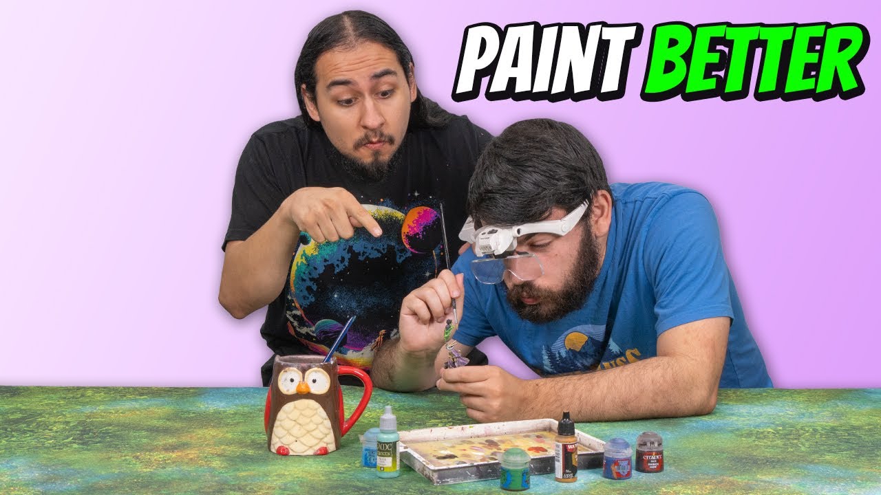 Teaching an Amateur How to Paint Perfectly!