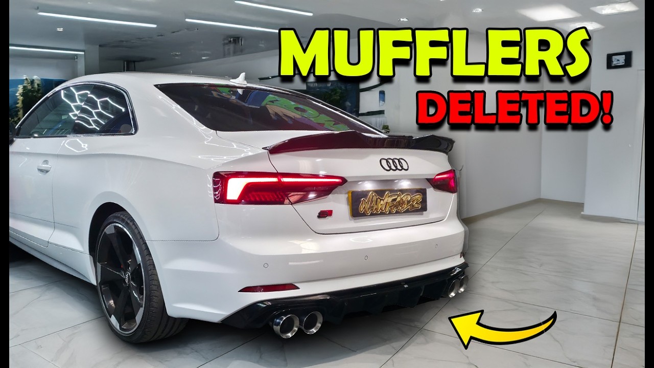 Удаление глушителя у Audi A5 2.0 TFSI &ndash; звучит ли это действительно хорошо?